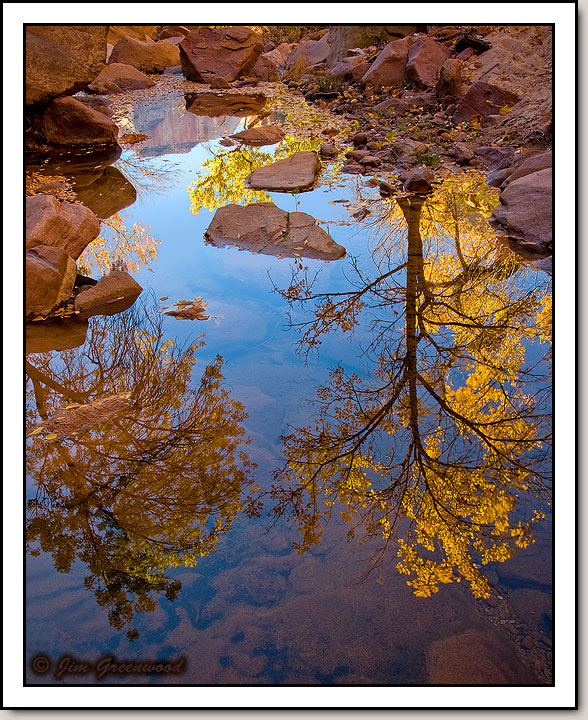 Pine Creek and West Temple